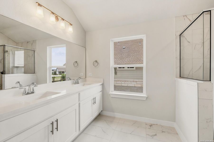 Furnished interior view inside a new home in The Crossvine, Schertz (Image 8).