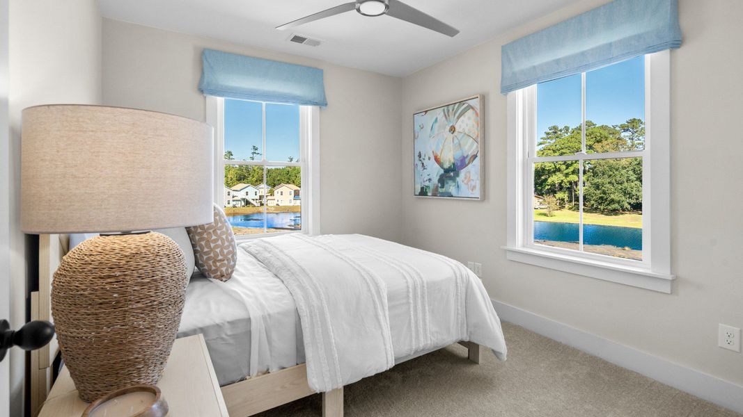 Furnished interior view inside a new home in Park Circle Townhomes, North Charleston (Image 20). Furnished interior view inside a new home in Park Circle Townhomes, North Charleston (Image 20).