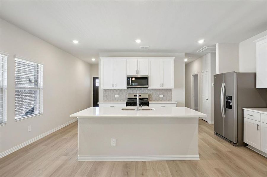 Photo is not of the actual home, but is an inspirational photo of builder’s model home and may depict options, furnishings, and/or decorator features that are not included.