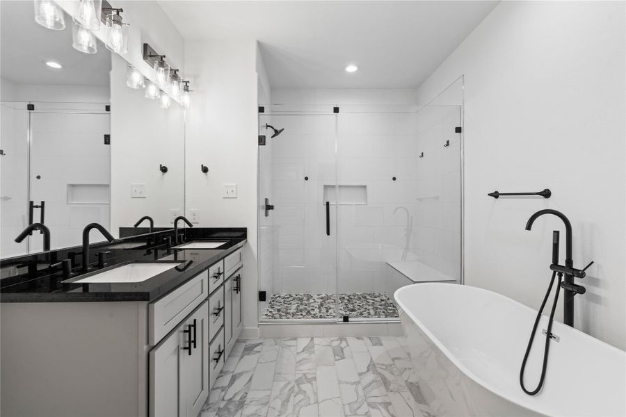 Furnished interior view inside a new home in , Houston (Image 5).