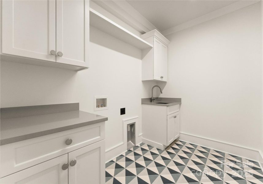 Furnished interior view inside a new home in , Charlotte (Image 8).