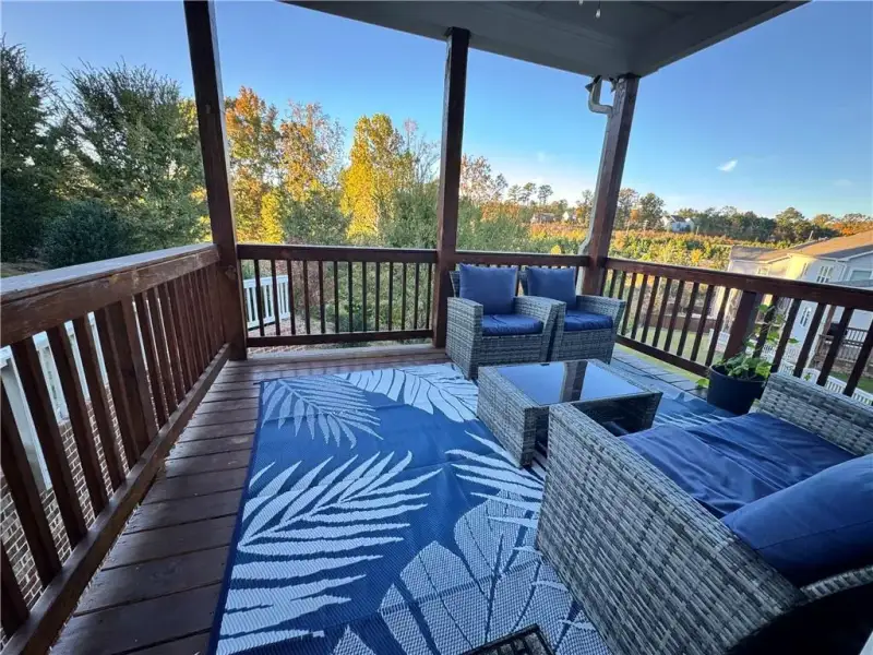 Exterior details and patio area of a home in Stratford Hills, Ball Ground (Image 24). Exterior details and patio area of a home in Stratford Hills, Ball Ground (Image 24).
