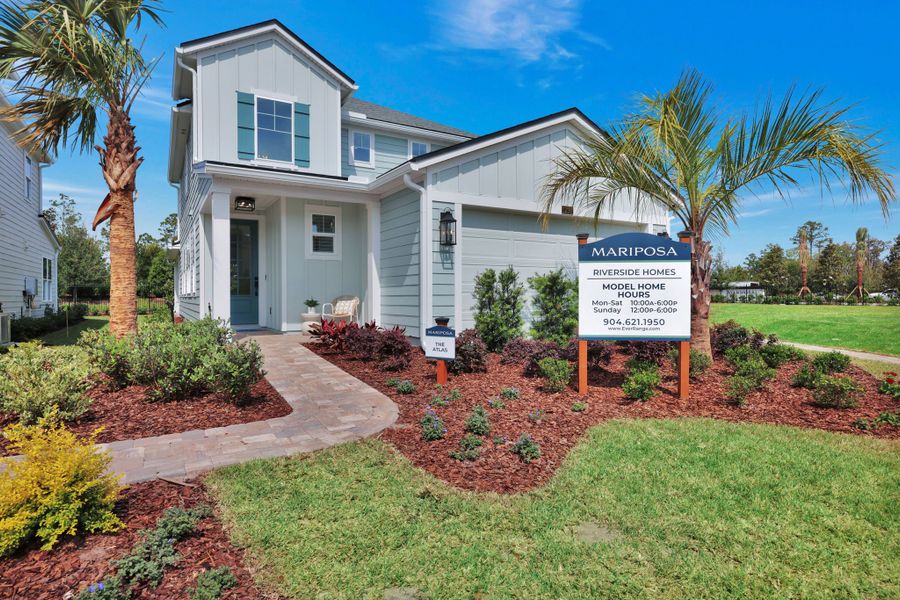 Representative exterior photo of a completed home built from the Atlas by Riverside Homes in Seabrook Village at Nocatee, Ponte Vedra, FL (Image 29).