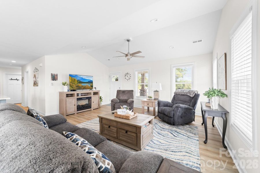 Furnished interior view inside a new home in , Lincolnton (Image 30).