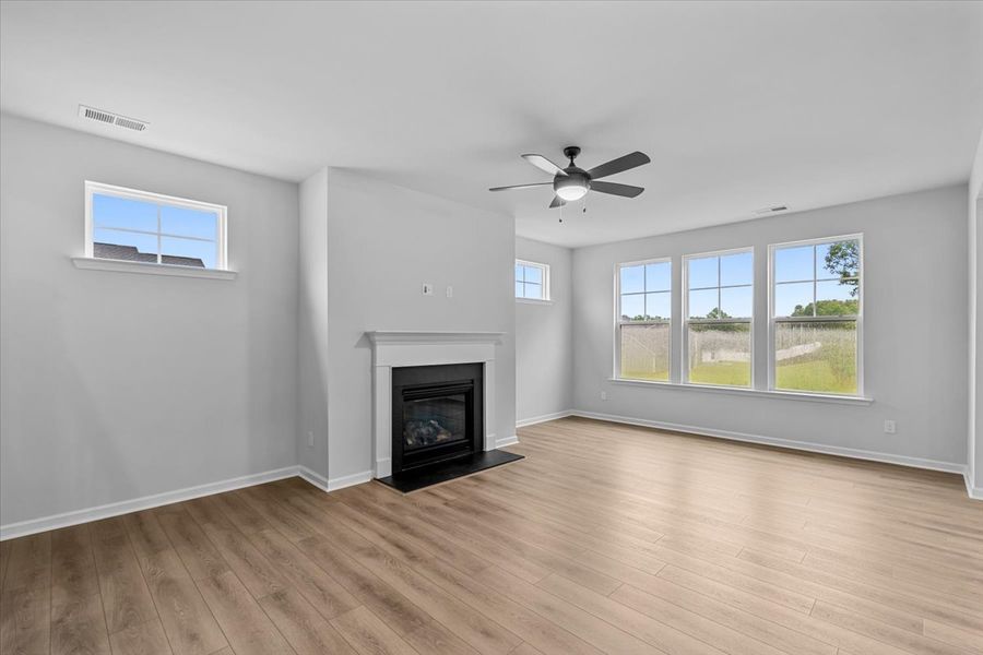 Spacious, unfurnished interior of a new home in Fieldstone, Lexington (Image 28). Spacious, unfurnished interior of a new home in Fieldstone, Lexington (Image 28).