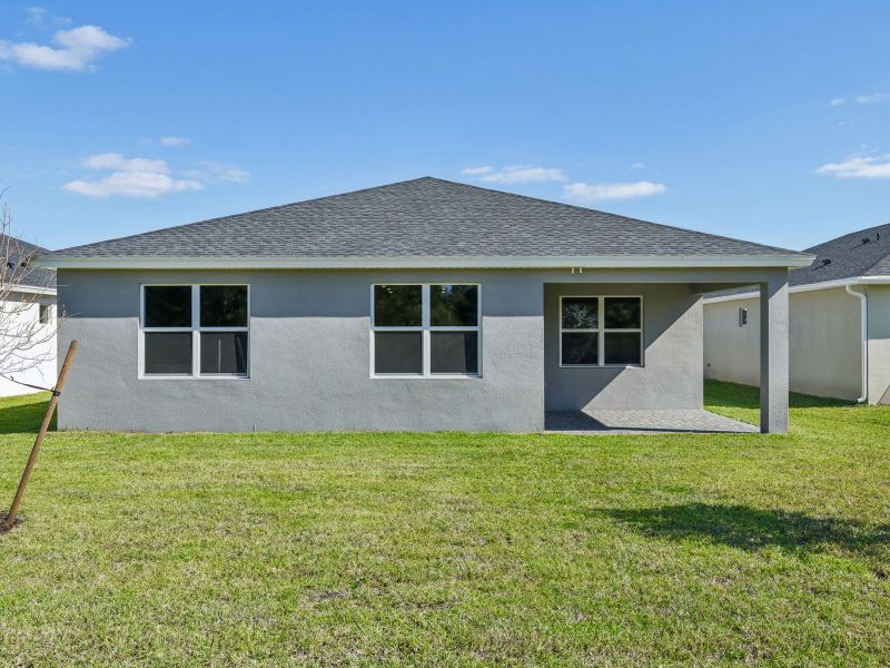 Exterior of the Emilia floorplan at 8993 Dahlia Circle