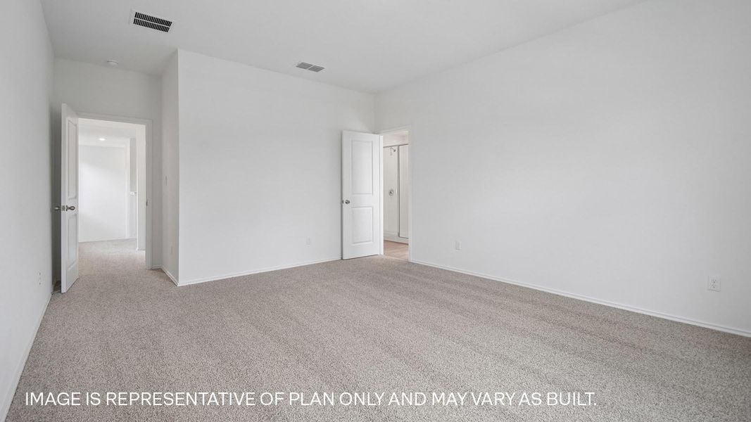 Spacious, unfurnished interior of a new home in Valverde, Bastrop (Image 23).