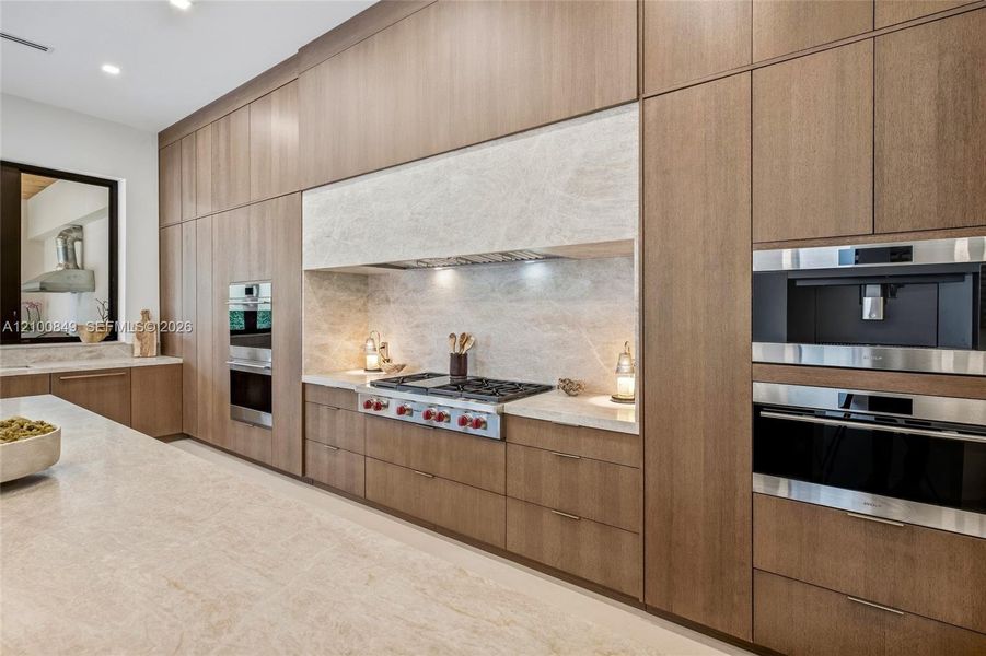 Furnished interior view inside a new home in , Palmetto Bay (Image 44).