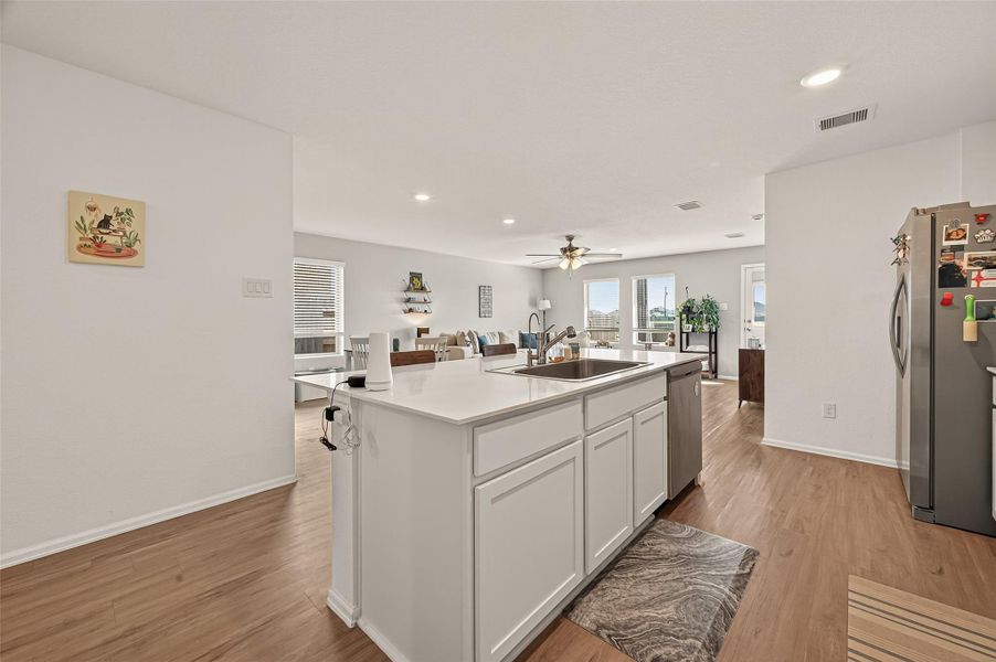 Furnished interior view inside a new home in , Baytown (Image 6).