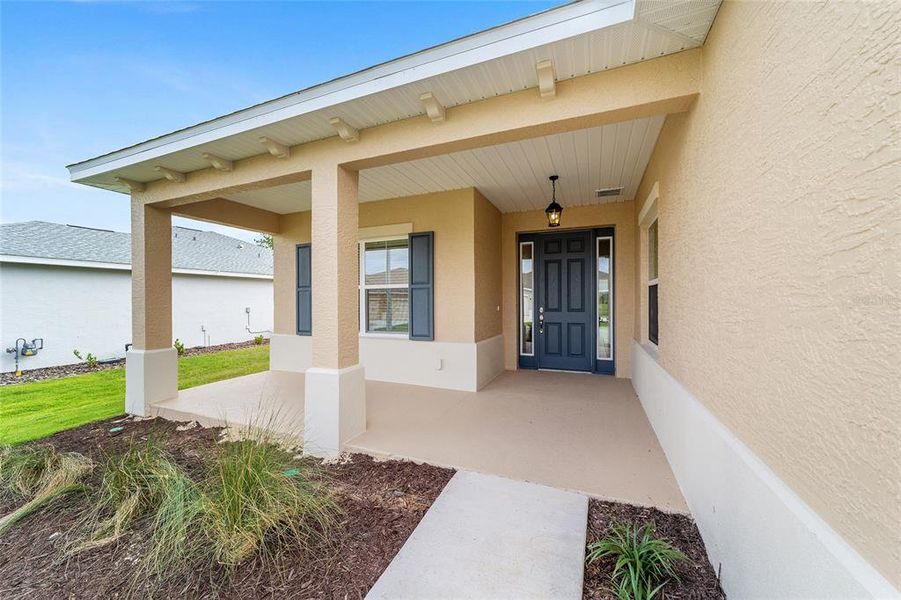 Exterior details and patio area of a home in On Top of the World Communities, Ocala (Image 23). Exterior details and patio area of a home in On Top of the World Communities, Ocala (Image 23).