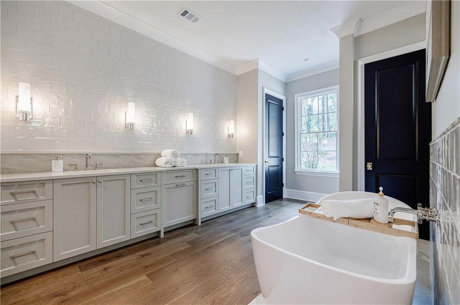 Furnished interior view inside a new home in , Canton (Image 15).