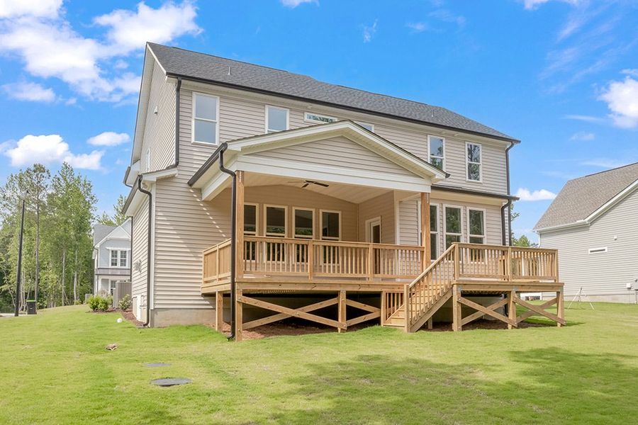 Representative exterior details of a home built from the The Whitley by RobuckHomes in Baylee Ridge, Selma (Image 28). Representative exterior details of a home built from the The Whitley by RobuckHomes in Baylee Ridge, Selma (Image 28).