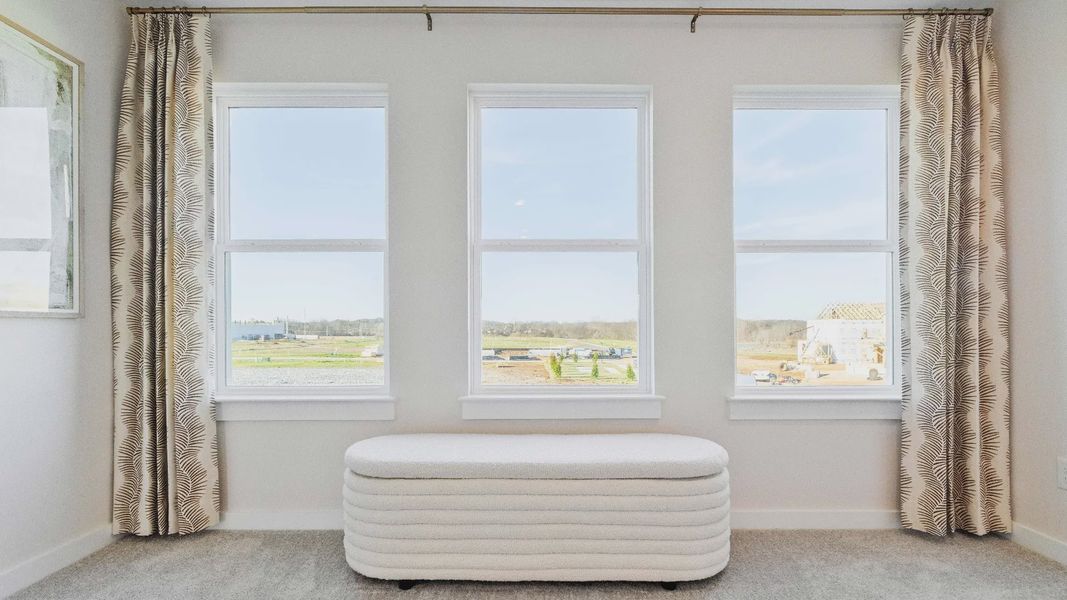 Furnished interior view inside a new home in Cottages of Bearwood, Mount Pleasant (Image 14).