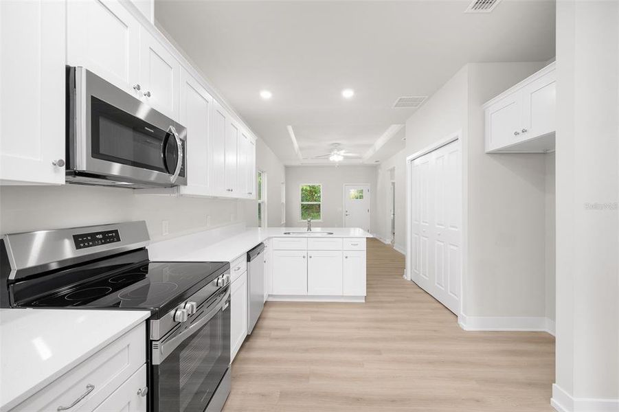 Furnished interior view inside a new home in , High Springs (Image 6).