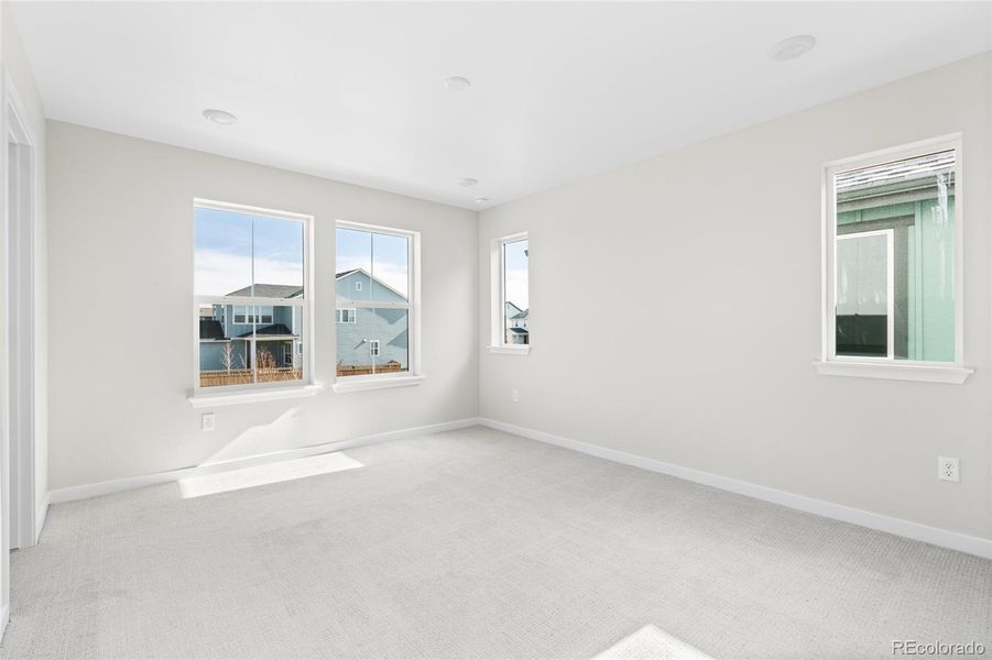 Spacious, unfurnished interior of a new home in Painted Prairie, Aurora (Image 16). Spacious, unfurnished interior of a new home in Painted Prairie, Aurora (Image 16).