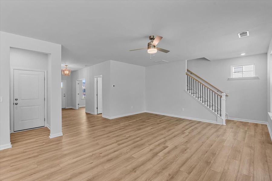 Spacious, unfurnished interior of a new home in Fieldstone, Lexington (Image 27). Spacious, unfurnished interior of a new home in Fieldstone, Lexington (Image 27).