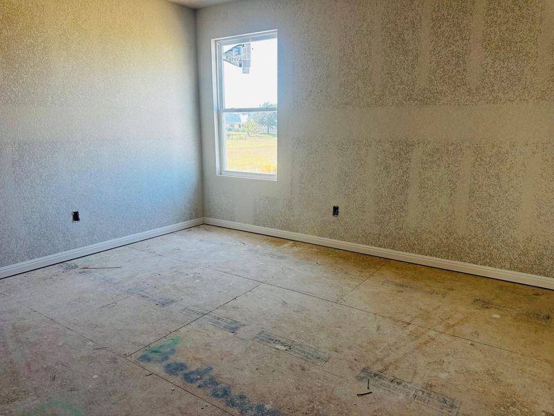 In-progress construction of a new home in Patterson Ranch, Georgetown, TX (Image 13).