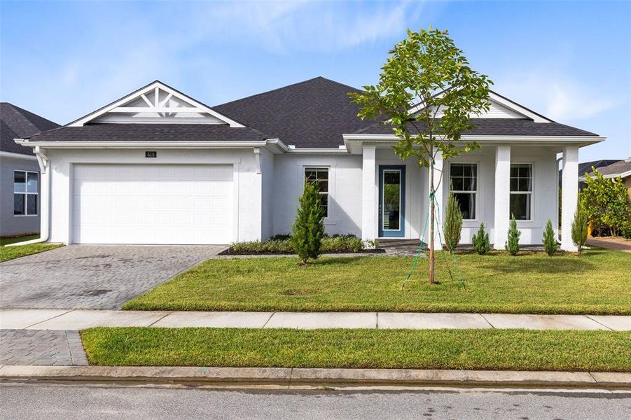 Front exterior of a new home in , Daytona Beach, FL, highlighting curb appeal (Image 2).