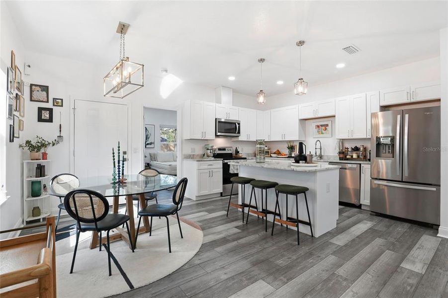Furnished interior view inside a new home in , Gainesville (Image 11).