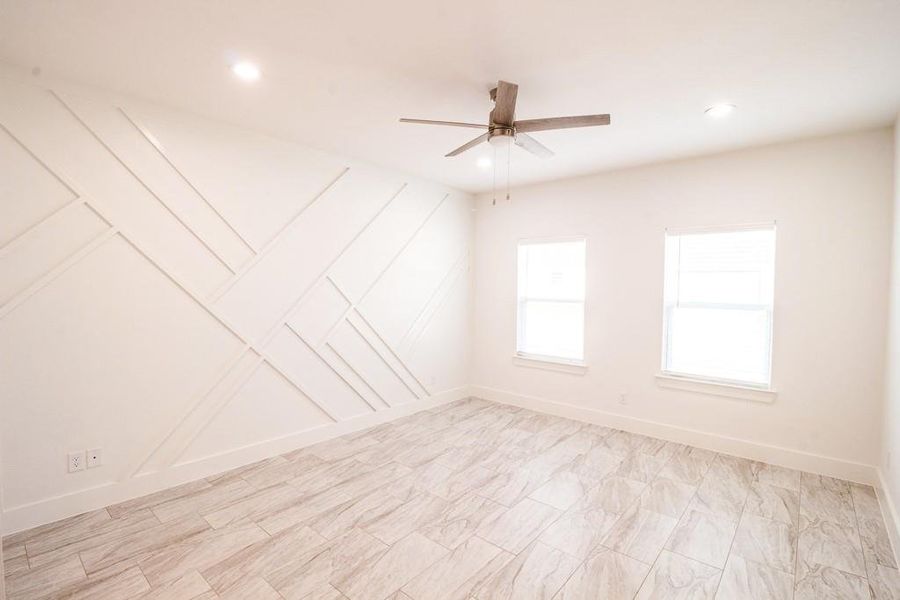 Spacious, unfurnished interior of a new home in , Godley (Image 17). Spacious, unfurnished interior of a new home in , Godley (Image 17).