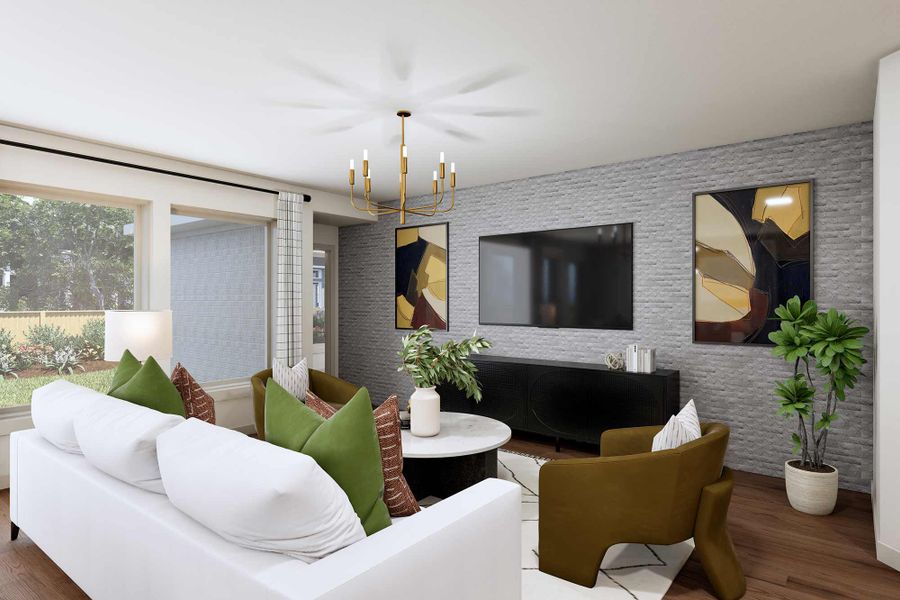 The Wisteria - Family Room