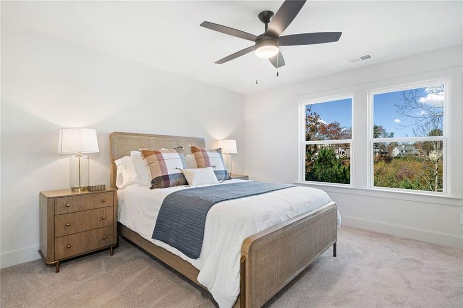 Furnished interior view inside a new home in , Ellijay (Image 7).