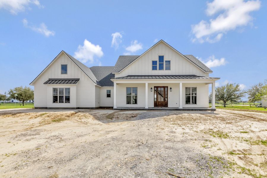 Representative exterior photo of a completed home built from the The Charlotte by Manuel Builders in Chapel Bend, Montgomery, TX (Image 2).