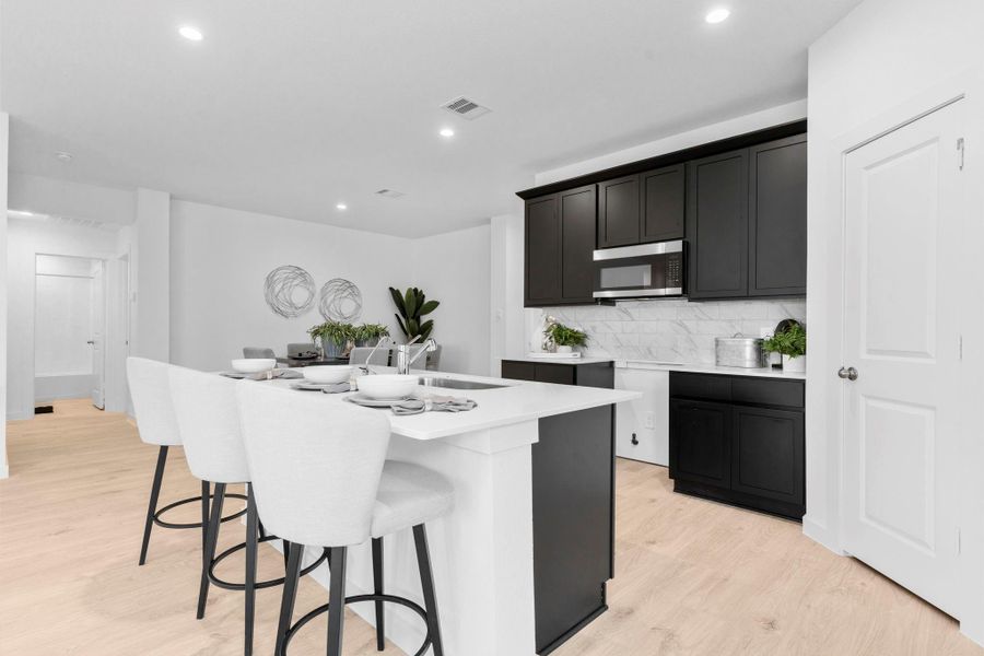 Furnished interior view inside a new home in Emberly, Beasley (Image 26).