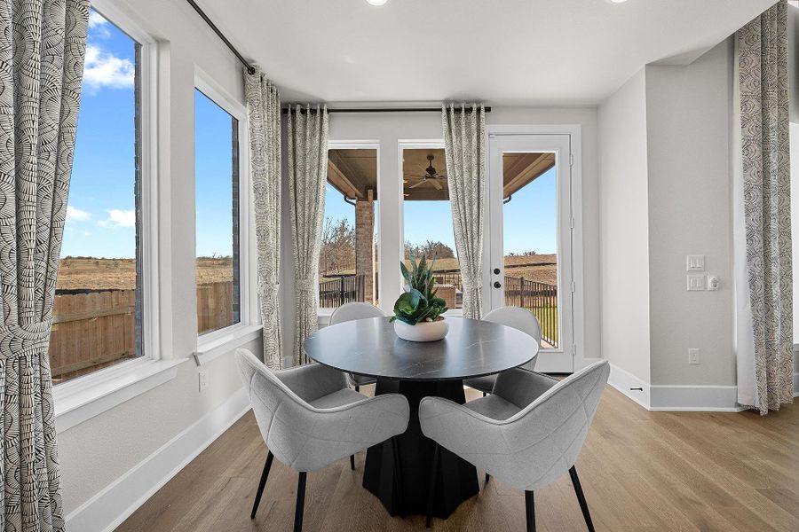 Representative furnished interior of a home built from the The Cameron by Westin Homes in Flora - 60', Hutto (Image 11).