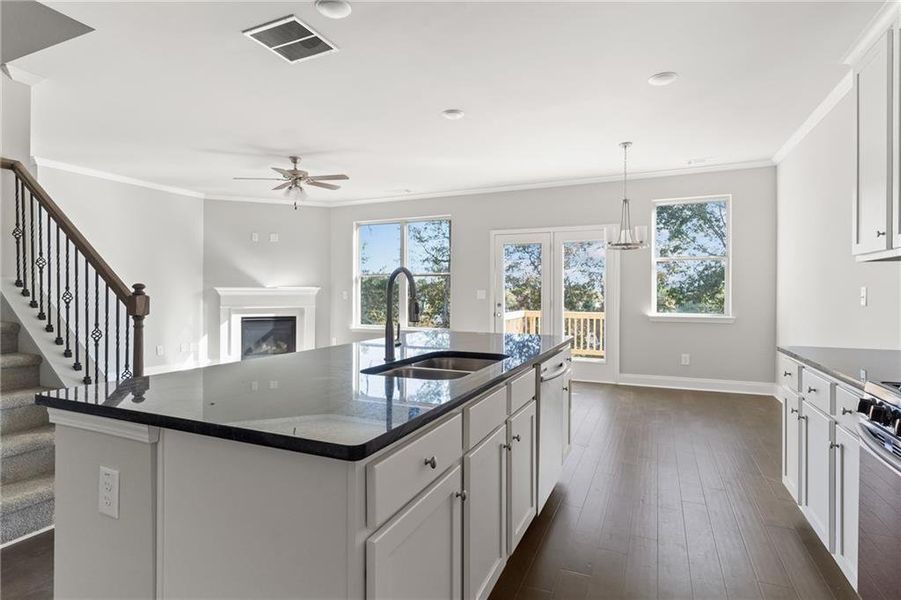 Furnished interior view inside a new home in Paces Estates, Lithia Springs (Image 11).