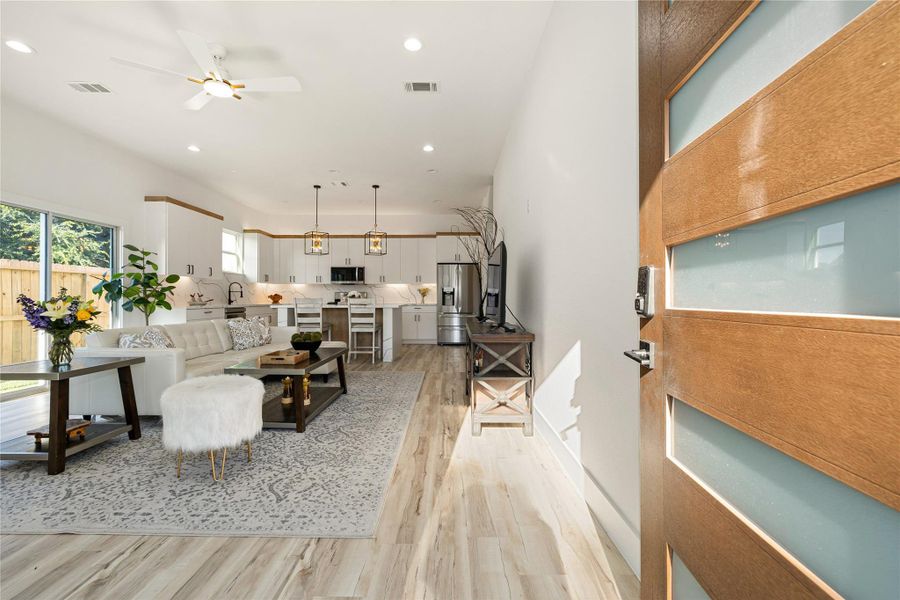 Furnished interior view inside a new home in , Houston (Image 5). Furnished interior view inside a new home in , Houston (Image 5).