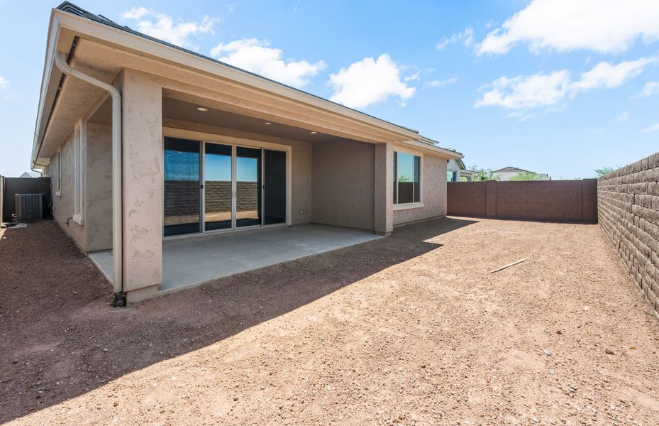 Exterior details and patio area of a home in Blossom Rock, Apache Junction (Image 3).