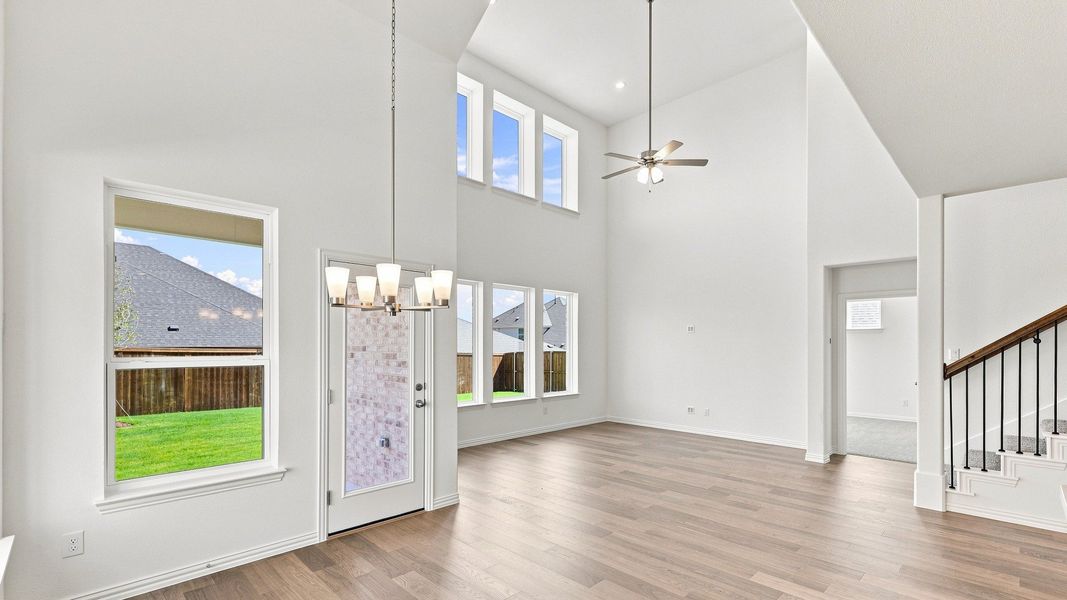 Furnished interior view inside a new home in Anna Ranch, Anna (Image 13).