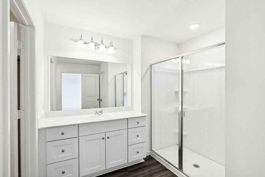 Representative furnished interior of a home built from the Glory by Starlight Homes in Broadmoor Village, Cedar Hill (Image 13).