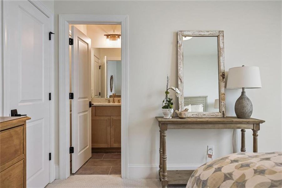 Furnished interior view inside a new home in Waterside Single Family, Peachtree Corners (Image 37).