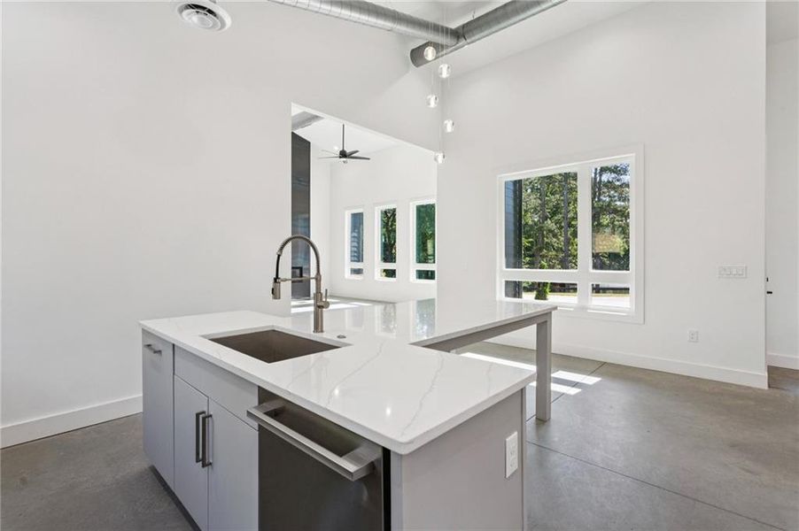 Furnished interior view inside a new home in , Marietta (Image 11).