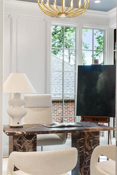 Furnished interior view inside a new home in , Atlanta (Image 10).