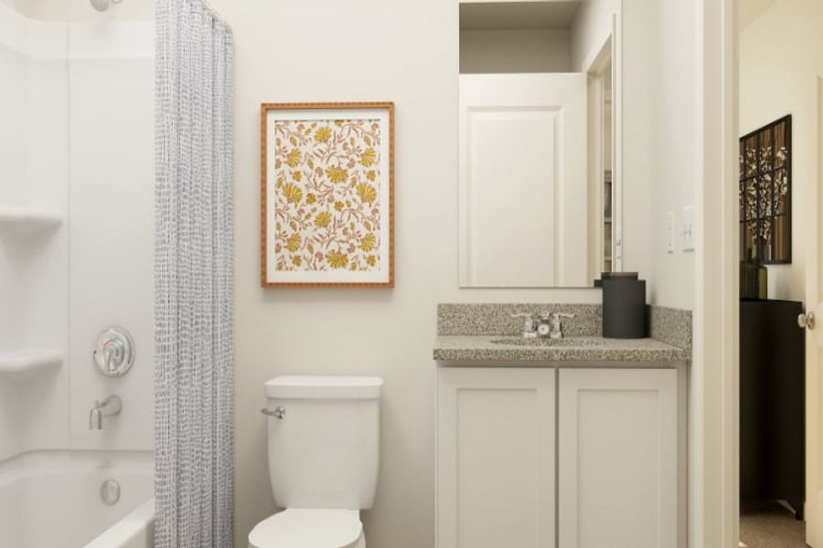 A bathroom with a toilet and sink. A bathroom with a toilet and sink.