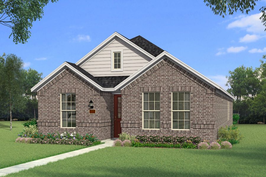 The Barton - Traditional Elevation The Barton - Traditional Elevation