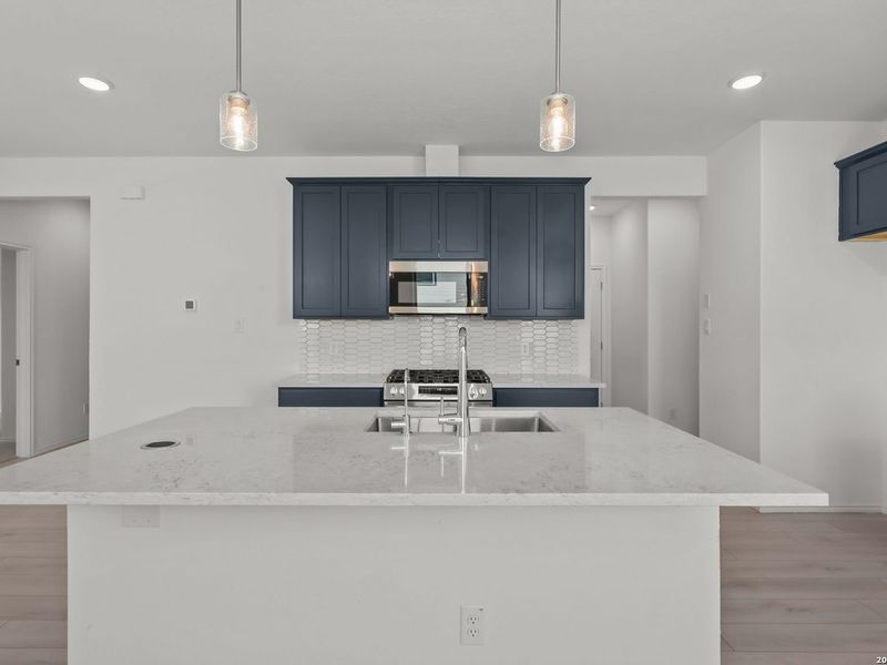 Furnished interior view inside a new home in Meadows at Oak Creek, San Antonio (Image 9). Furnished interior view inside a new home in Meadows at Oak Creek, San Antonio (Image 9).