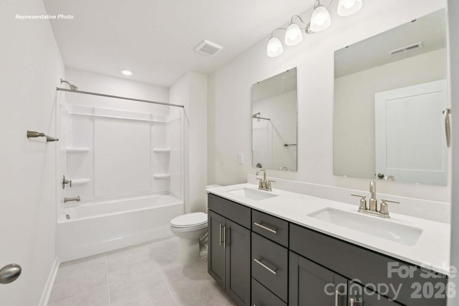 Furnished interior view inside a new home in Oak Grove Hill, Huntersville (Image 14).