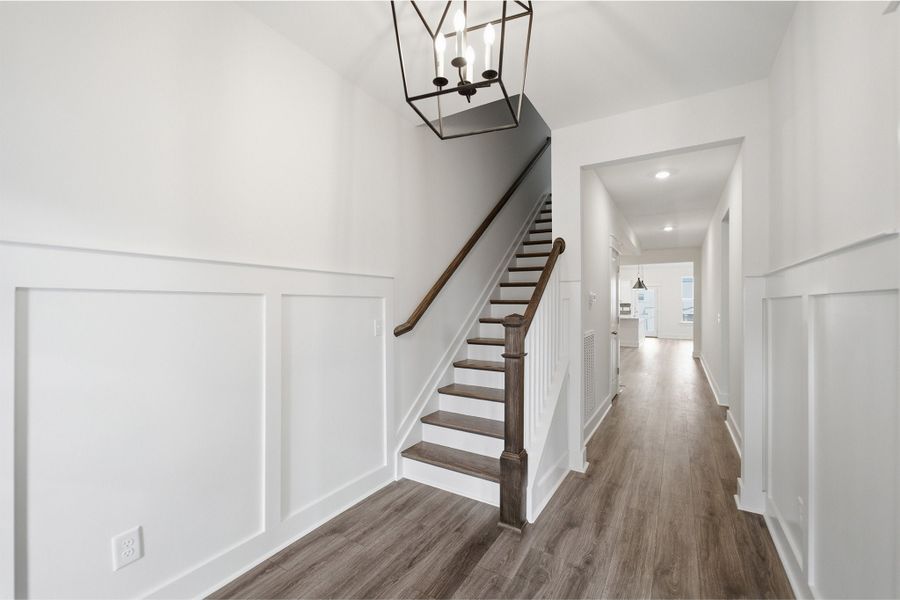Spacious, unfurnished interior of a new home in McCain's Station, Gallatin (Image 23). Spacious, unfurnished interior of a new home in McCain's Station, Gallatin (Image 23).