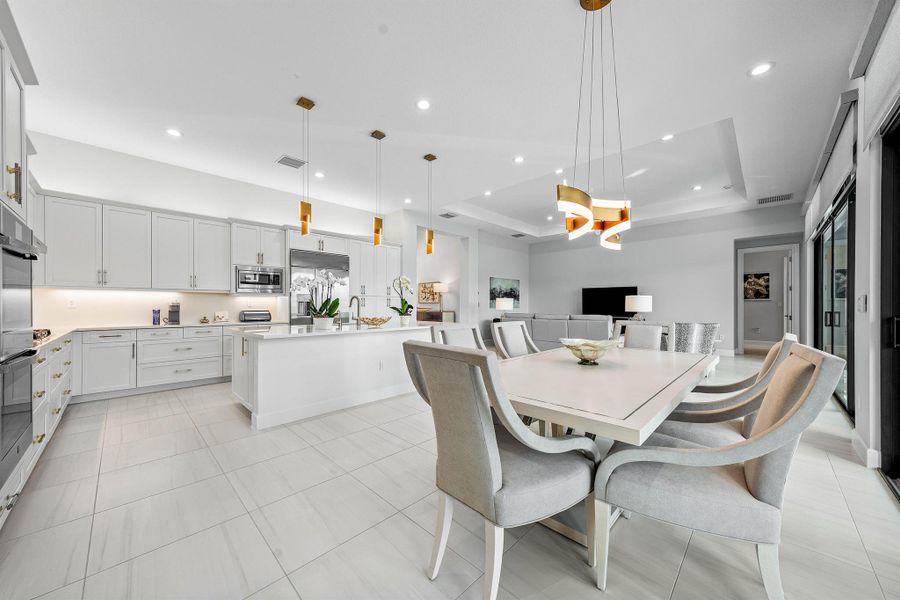 Furnished interior view inside a new home in Valencia Grand, Boynton Beach (Image 30). Furnished interior view inside a new home in Valencia Grand, Boynton Beach (Image 30).