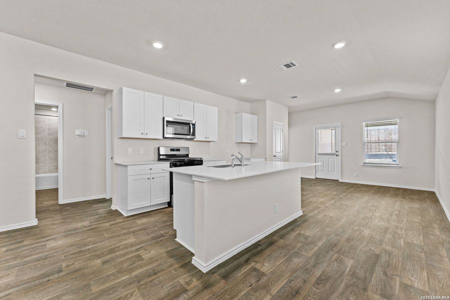 Furnished interior view inside a new home in Applewood, San Antonio (Image 6).