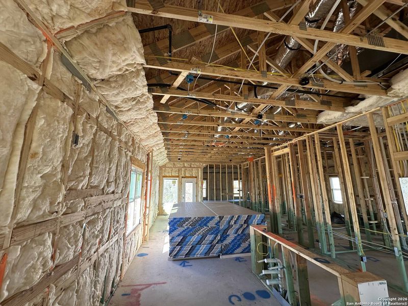 In-progress construction of a new home in Arcadia Ridge, San Antonio, TX (Image 18).