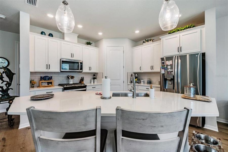 Furnished interior view inside a new home in , Land O' Lakes (Image 30).