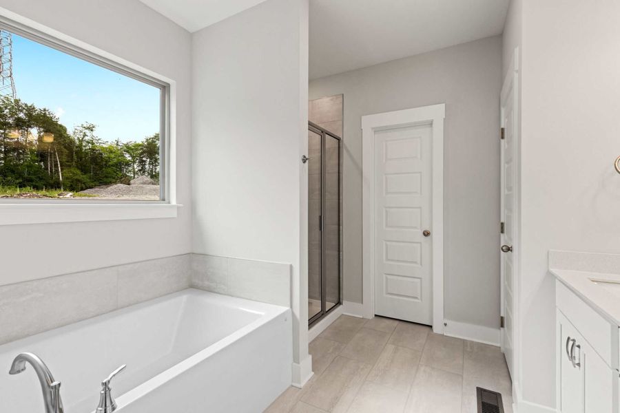 Furnished interior view inside a new home in Watermill, Lebanon (Image 6).