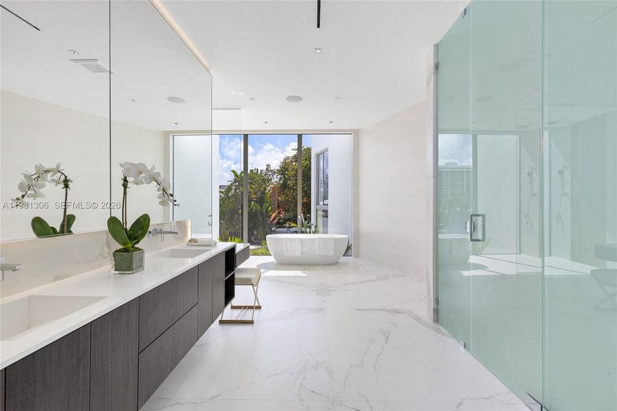 Furnished interior view inside a new home in , Hallandale Beach (Image 17).