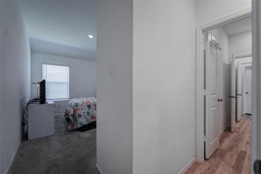 Welcoming entry hall with tall ceilings and luxury vinyl plank flooring. Instantly feels like home in this Katy TX gem! Welcoming entry hall with tall ceilings and luxury vinyl plank flooring. Instantly feels like home in this Katy TX gem!