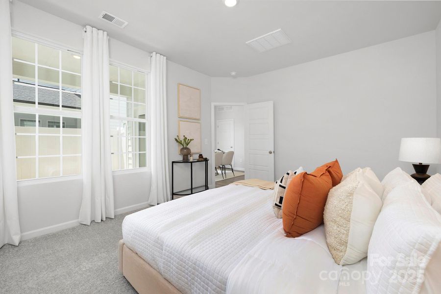 Furnished interior view inside a new home in Edgewood Preserve, Huntersville (Image 10). Furnished interior view inside a new home in Edgewood Preserve, Huntersville (Image 10).